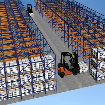 Multi-Storey Warehouse Metal Shelves Heavy Warehouse Stacking Shelves Material Handling Storage Rack