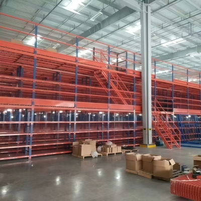 Mezzanine Racking System Warehouse Storage Stacking Racks Shelves Mezzanine Rack Mezzanine Floor Rack for Warehouse Storage