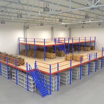 Mezzanine Racking System Warehouse Storage Stacking Racks Shelves Mezzanine Rack Mezzanine Floor Rack for Warehouse Storage