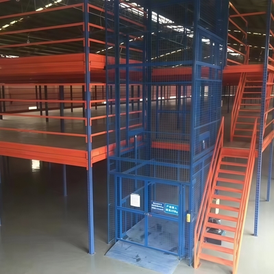 Steel Industry Mezzanine Frame Platform Warehouse Equipment Mezzanine Platform Steel Warehouse Shelves Mezzanine