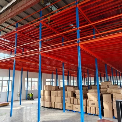 Steel Industry Mezzanine Frame Platform Warehouse Equipment Mezzanine Platform Steel Warehouse Shelves Mezzanine