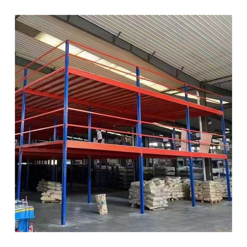 Superior Quality Warehouse Mezzanine Shelf Heavy Storage Mezzanine Shelves Long Span Pallet Shelf